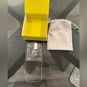 Kendra Scott Rose Gold Necklace